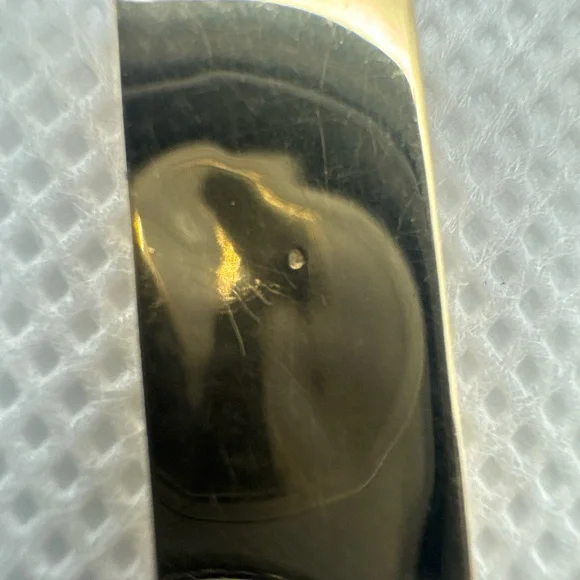 14k Yellow Gold Bar Pendant “14K” 3-d Hollow 0.69 grams - Picture 7 of 11